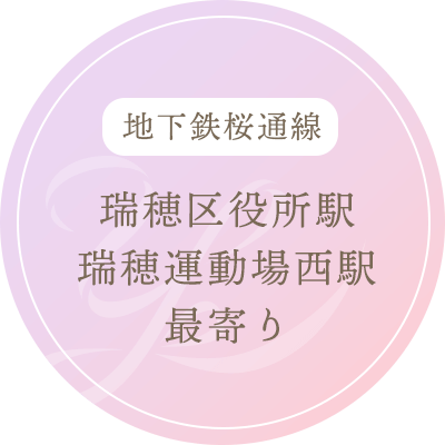 【地下鉄桜通線】瑞穂区役所駅 瑞穂運動場西駅 最寄り